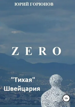 Юрий Горюнов Zero. «Тихая» Швейцария обложка книги