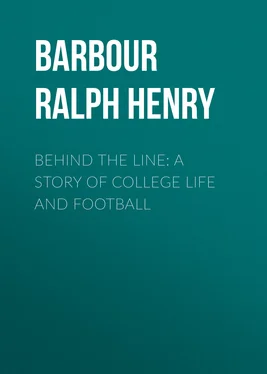 Ralph Barbour Behind the Line: A Story of College Life and Football обложка книги