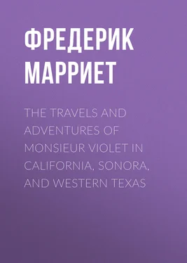 Фредерик Марриет The Travels and Adventures of Monsieur Violet in California, Sonora, and Western Texas обложка книги