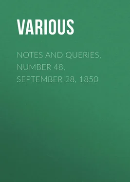 Various Notes and Queries, Number 48, September 28, 1850 обложка книги