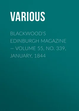 Various Blackwood's Edinburgh Magazine — Volume 55, No. 339, January, 1844 обложка книги