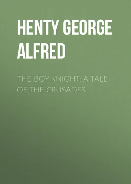 George Henty The Boy Knight: A Tale of the Crusades обложка книги