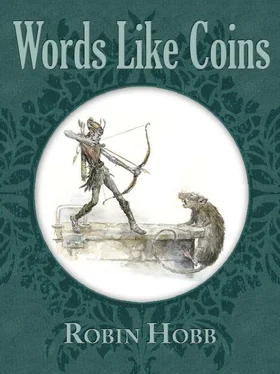 Robin Hobb Words Like Coins обложка книги