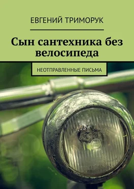 Евгений Триморук Сын сантехника без велосипеда. Неотправленные письма обложка книги