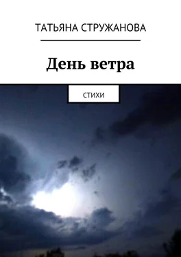 Татьяна Стружанова День ветра. Стихи обложка книги