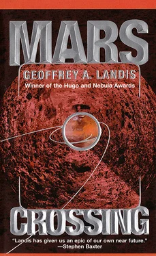 Geoffrey Landis Mars Crossing обложка книги
