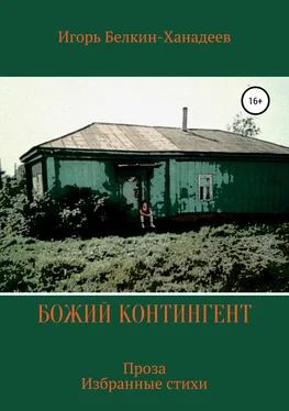 Игорь Белкин Божий контингент обложка книги