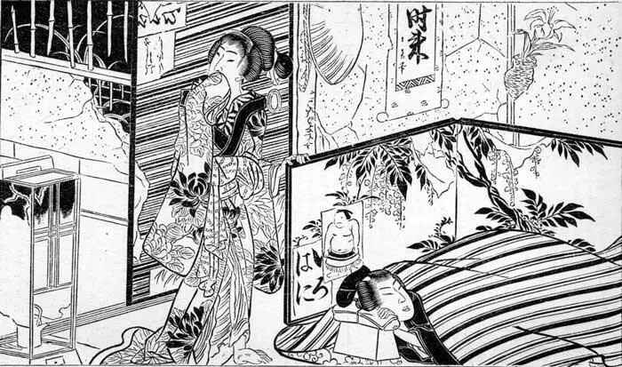 GOMPACHI AWAKENED BY THE MAIDEN IN THE ROBBERS DEN But alas for the grief of - фото 2