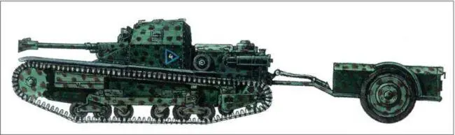 Огнеметная танкетка ФиатАнсальдо CV335L Гвадалахара 1937 г На части - фото 7