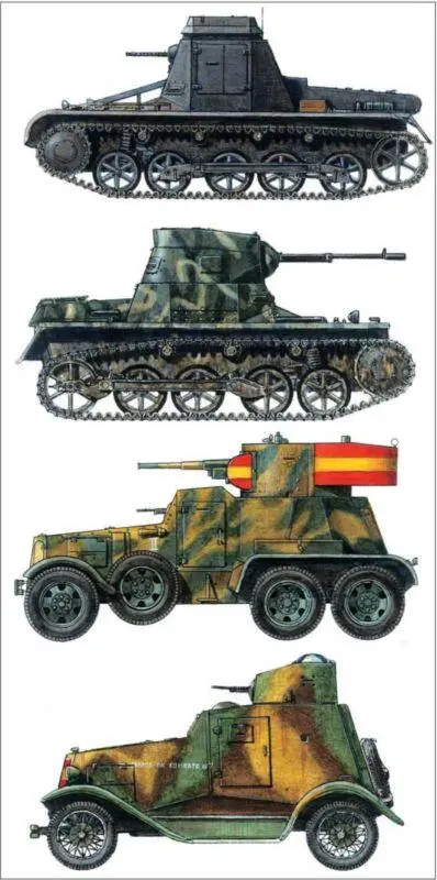 Легкий командирский танк Pzbejwg1B Agrupacion de Carros de Combate - фото 14