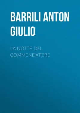 Anton Barrili La notte del Commendatore обложка книги