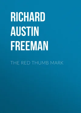 Richard Austin Freeman The Red Thumb Mark обложка книги
