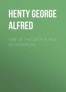 George Henty One of the 28th: A Tale of Waterloo обложка книги