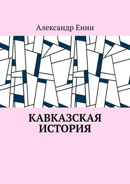 Александр Енин Кавказская история обложка книги