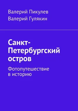 Валерий Пикулев Санкт-Петербургский остров. Фотопутешествие в историю обложка книги