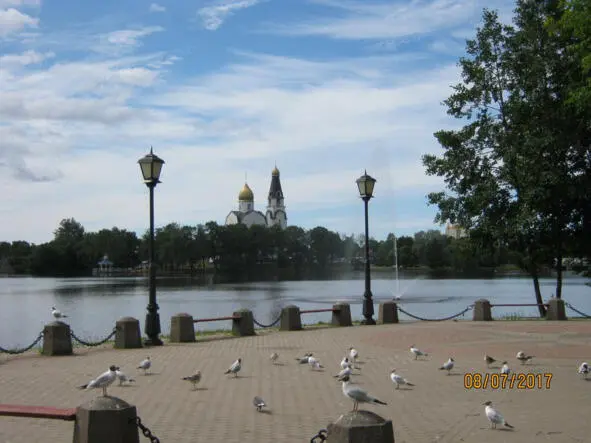 Type of Church of the Saint Apostles Peter and Paul from the lake The temple - фото 15
