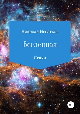 Николай Игнатков Вселенная. Сборник стихотворений обложка книги