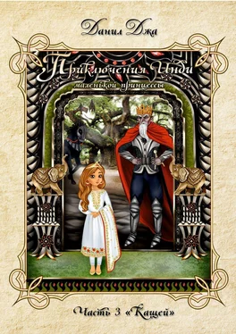 Данил Джа Приключения Инди, маленькой принцессы. Часть 3 «Кащей» обложка книги