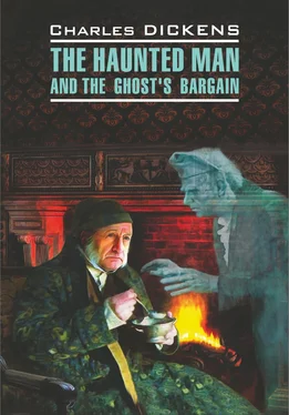 Чарльз Диккенс The Haunted Man and the Ghost's Bargain / Одержимый, или Сделка с призраком. Книга для чтения на английском языке обложка книги