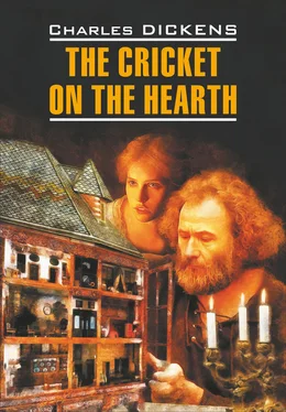 Чарльз Диккенс The Cricket on the Hearth / Сверчок за очагом. Книга для чтения на английском языке обложка книги