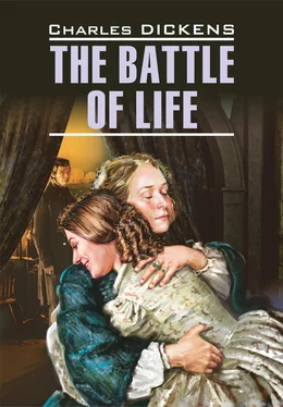 Чарльз Диккенс The Battle of Life / Битва жизни. Книга для чтения на английском языке обложка книги