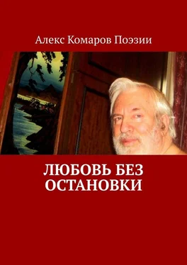 Алекс Комаров Поэзии Любовь без остановки обложка книги