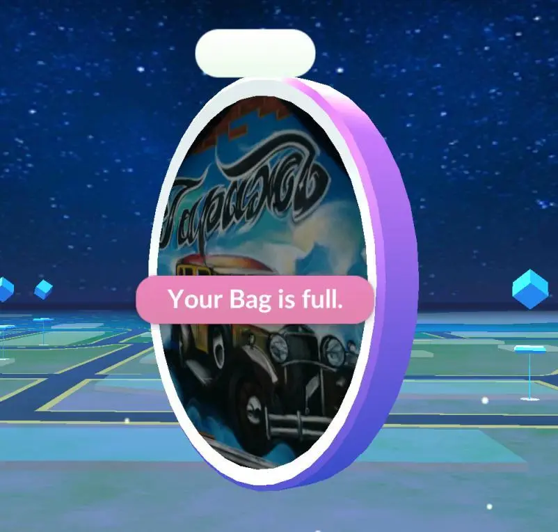 Рис 12 Сообщение Your bag is full при вращении покестопа появляется когда - фото 12