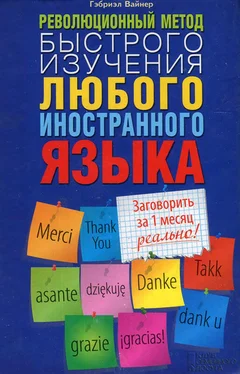 Гэбриэл Вайнер Революционный метод быстрого изучения любого иностранного языка обложка книги