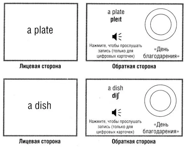 Может быть вам понадобится и третья карточка с картинкой на лицевой стороне - фото 45