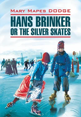 Мэри Додж Hans Brinker, or the Silver Skates / Серебряные коньки. Книга для чтения на английском языке обложка книги