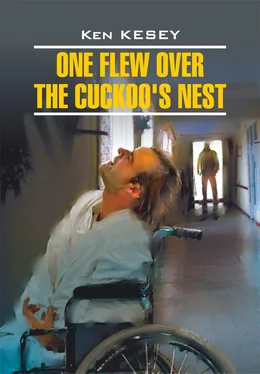 Кен Кизи One Flew over the Cuckoo's Nest / Пролетая над гнездом кукушки. Книга для чтения на английском языке обложка книги