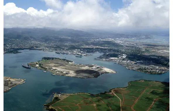 Harbor Pearl Harbor modern photography Approximately so in color almost 80 - фото 131