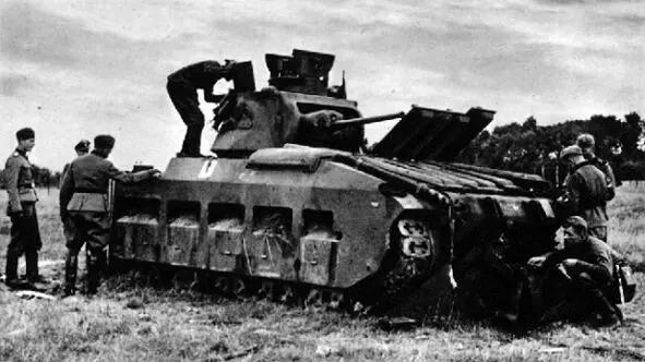 The idea of an ambitious German officer Erich von Manstein is to attack the - фото 30