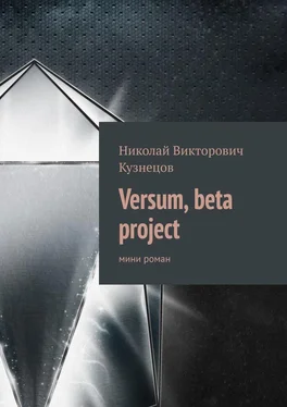 Николай Кузнецов Versum, beta project. мини роман обложка книги