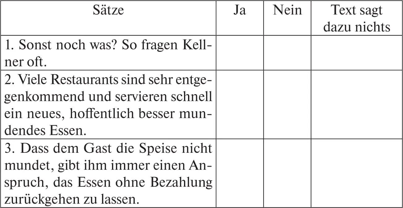 Aufgabe 39 Schildern Sie das im Lesetext 2 erwähnte Problem Haben Sie - фото 16