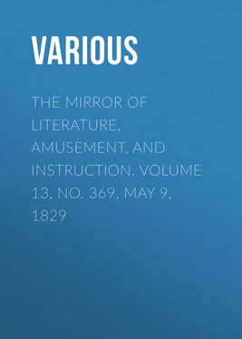 Various The Mirror of Literature, Amusement, and Instruction. Volume 13, No. 369, May 9, 1829 обложка книги