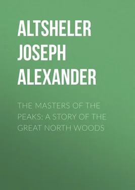 Joseph Altsheler The Masters of the Peaks: A Story of the Great North Woods обложка книги