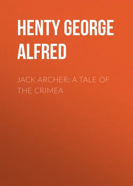 George Henty Jack Archer: A Tale of the Crimea обложка книги