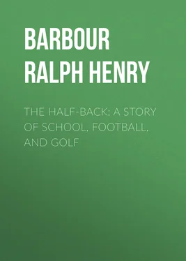 Ralph Barbour The Half-Back: A Story of School, Football, and Golf обложка книги