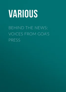 Various Behind the News: Voices from Goa's Press обложка книги