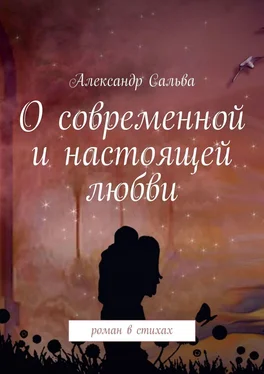 Александр Сальва О современной и настоящей любви. Роман в стихах обложка книги