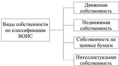 Рис 1 Классификация видов собственности Всемирной организации - фото 1