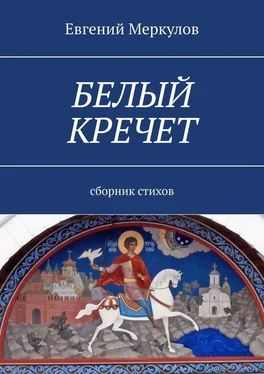 Евгений Меркулов Белый кречет. Сборник стихов обложка книги