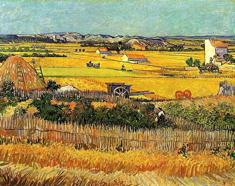 Винсент Ван Гог 18531890 Урожай 1888 года Июнь 1888 Холст масло 73x92 - фото 38