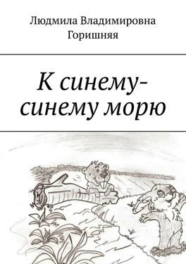 Людмила Горишняя К синему-синему морю обложка книги