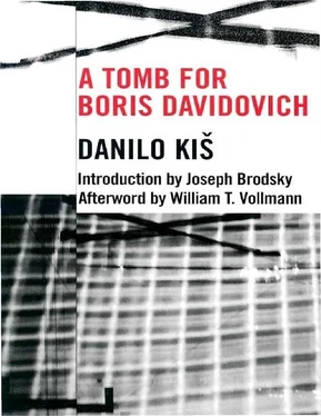 Danilo Kis Tomb for Boris Davidovich обложка книги