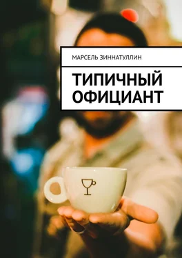 Марсель Зиннатуллин Типичный официант обложка книги