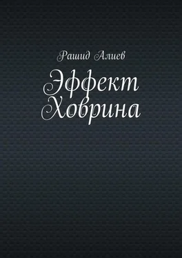 Рашид Алиев Эффект Ховрина обложка книги