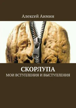 Алексей Аимин Скорлупа. Мои вступления и выступления обложка книги