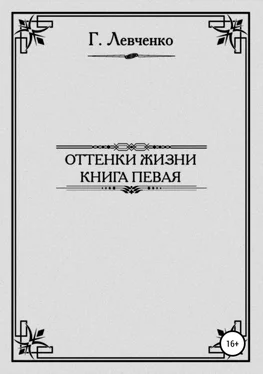 Георгий Левченко Оттенки жизни. Книга первая обложка книги